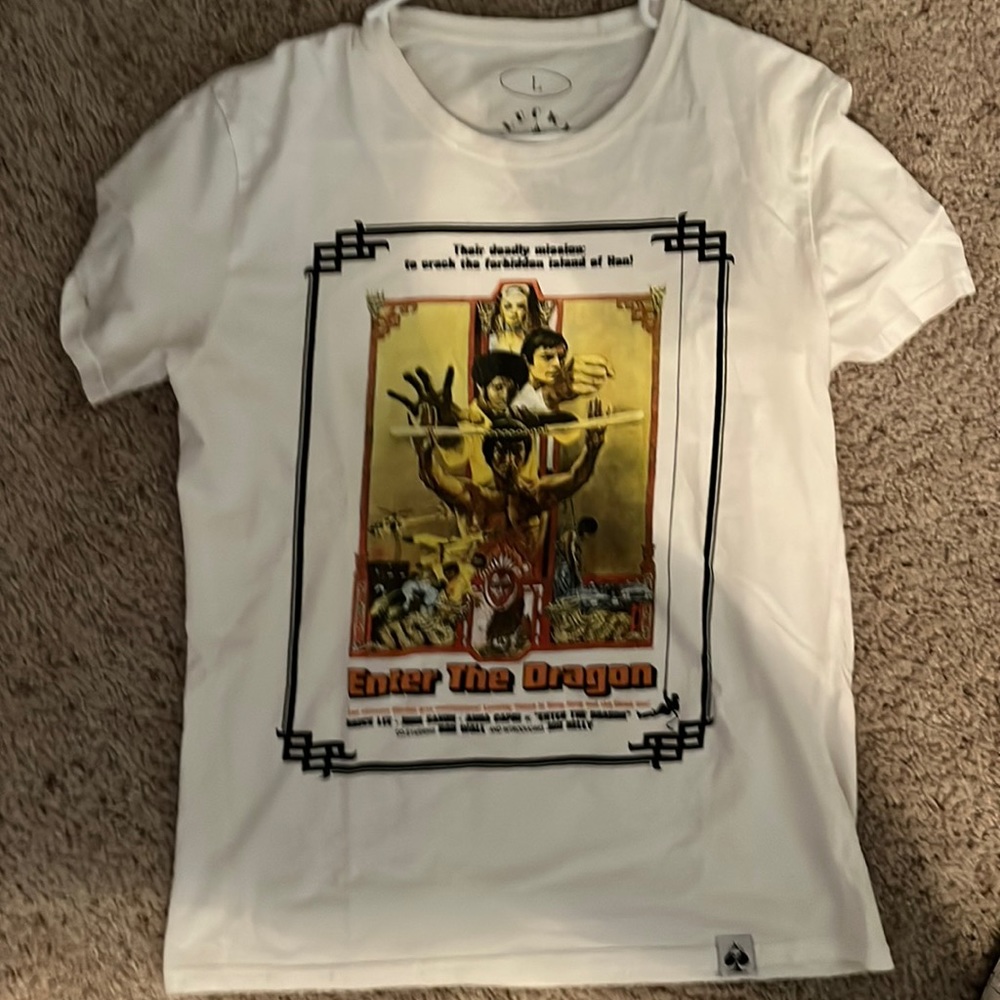 Bruce lee Enter the dragon tee size L